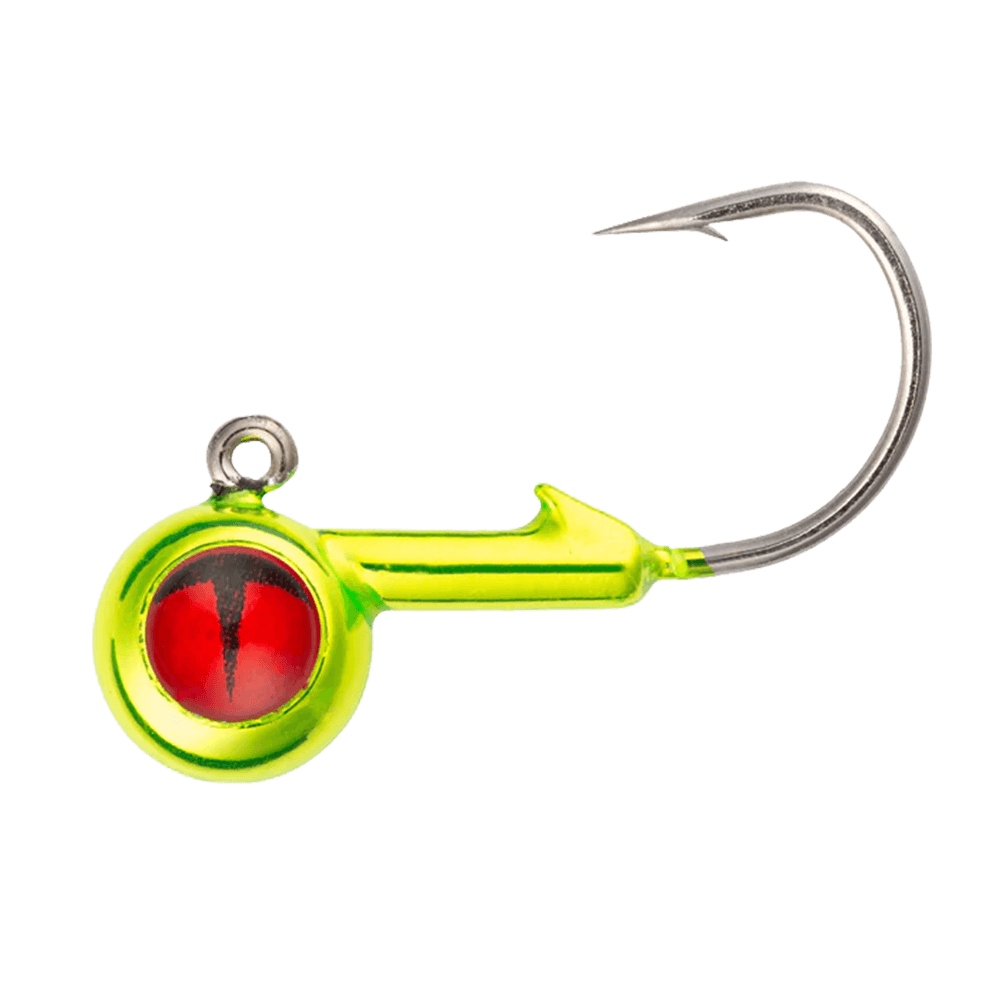NORTHLAND TUNGSTEN SHORT SHANK JIG 2CD - 1/8OZ
Metallic Chartreuse