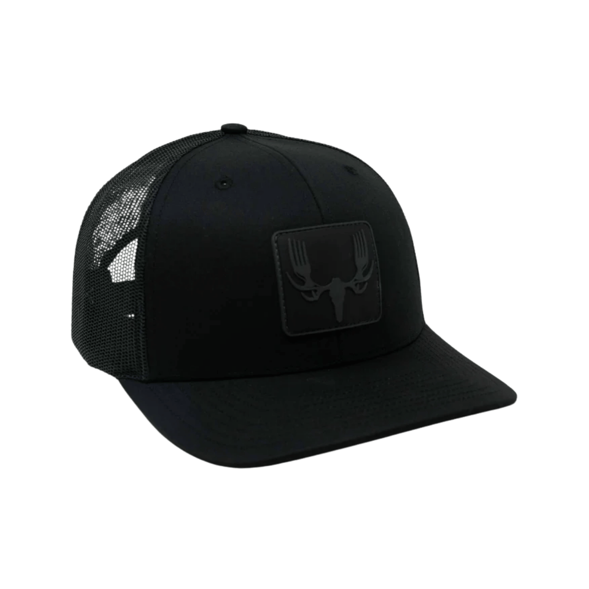 MEATEATER BRAND TECH PATCH TRUCKER HAT - BLACK