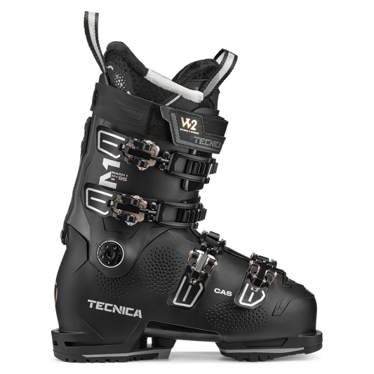TECNICA WOMEN'S MACH1 95 MV SKI BOOTS - BLACK     25/26