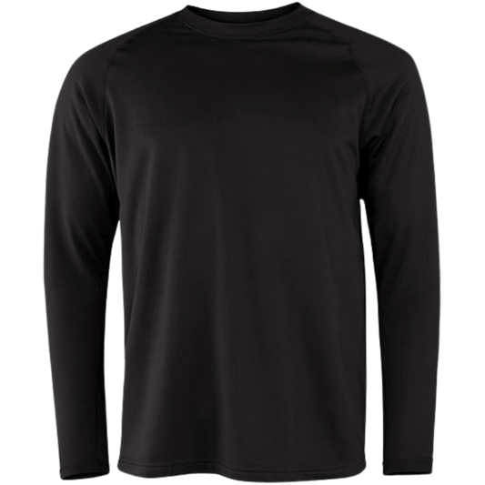 TERRAMAR MEN'S MILITARY FLEECE LONG SLEEVE CREW