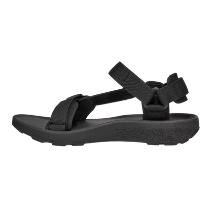 TEVA HYDRATREK WATER SANDAL - BLACK -INSTEP VIEW
