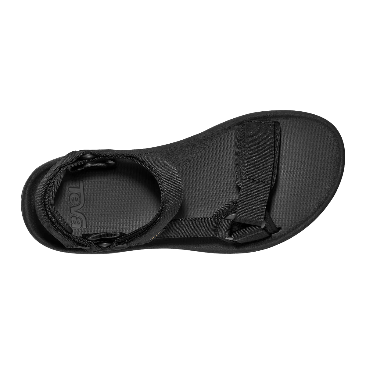 TEVA HYDRATREK WATER SANDAL - BLACK -TOP VIEW