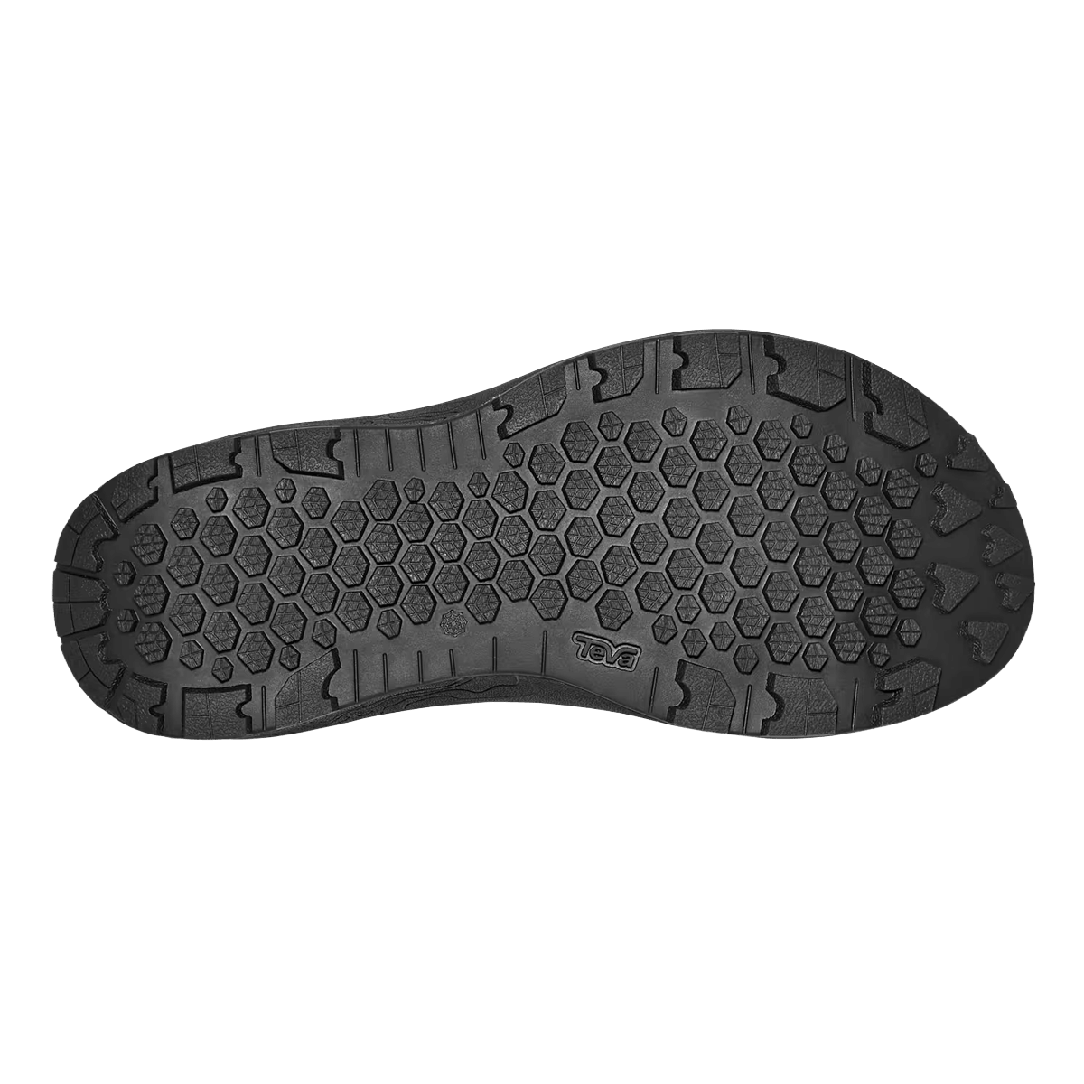 TEVA HYDRATREK WATER SANDAL - BLACK  BOTTOM SOLE VIEW