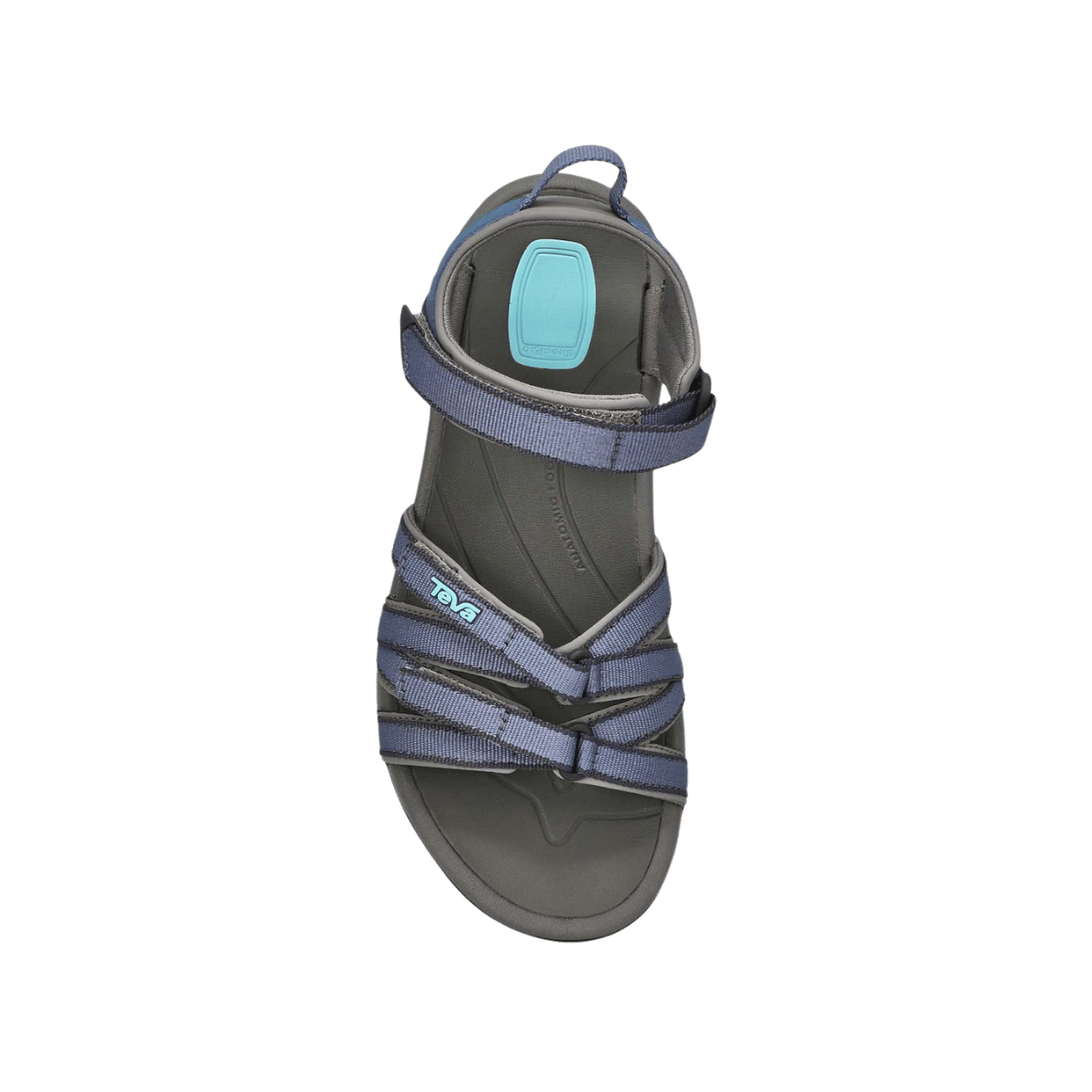 TEVA TIRRA SANDAL - BERING SEA - TOP VIEW