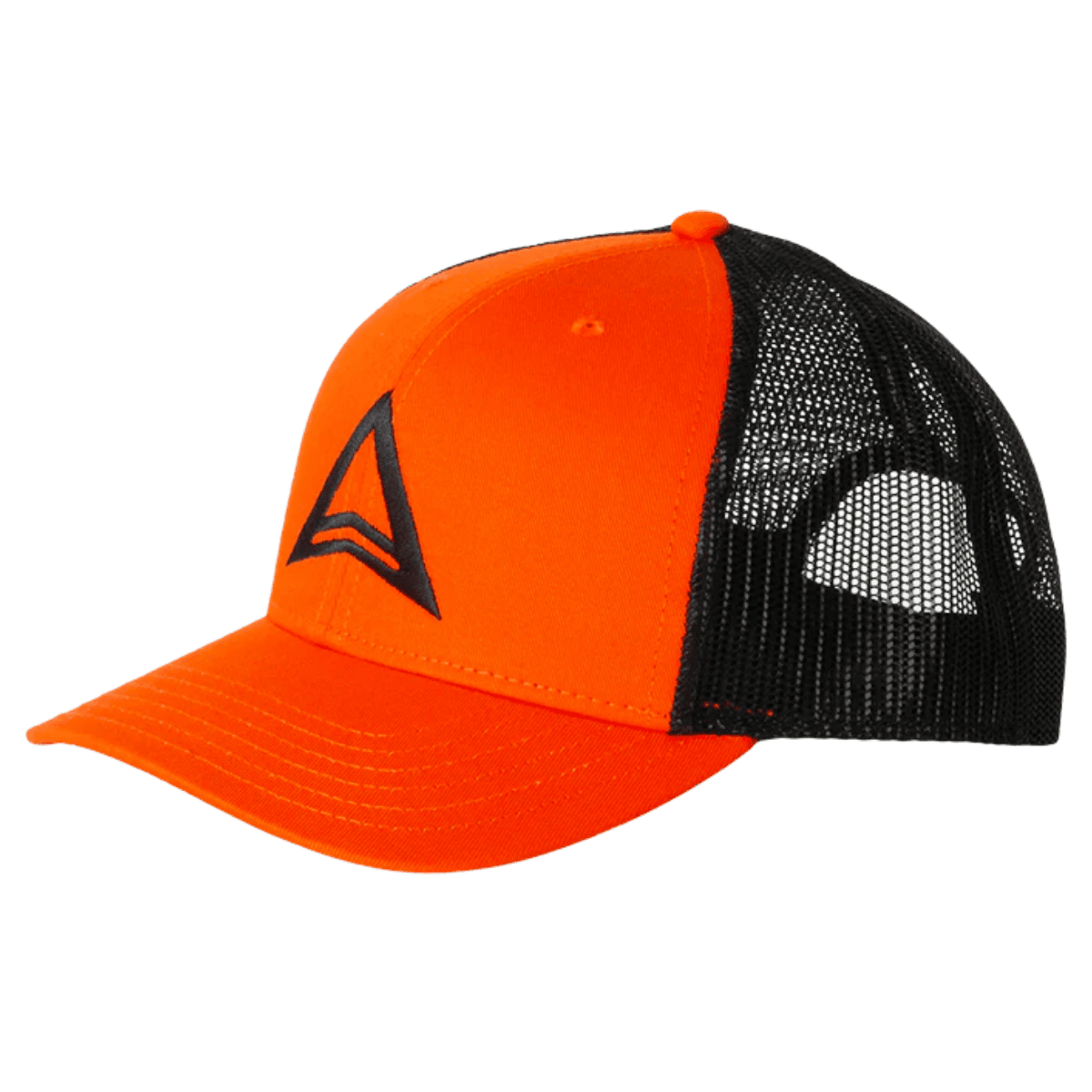 THACHA CHIEF TRUCKER CAP BREATHABLE MESH - BLAZE ORG - SIDE VIEW