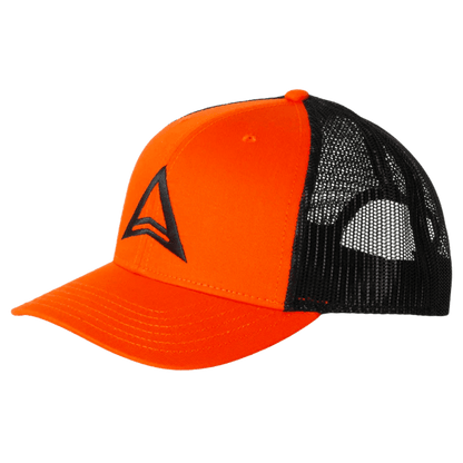 THACHA CHIEF TRUCKER CAP BREATHABLE MESH - BLAZE ORG - SIDE VIEW