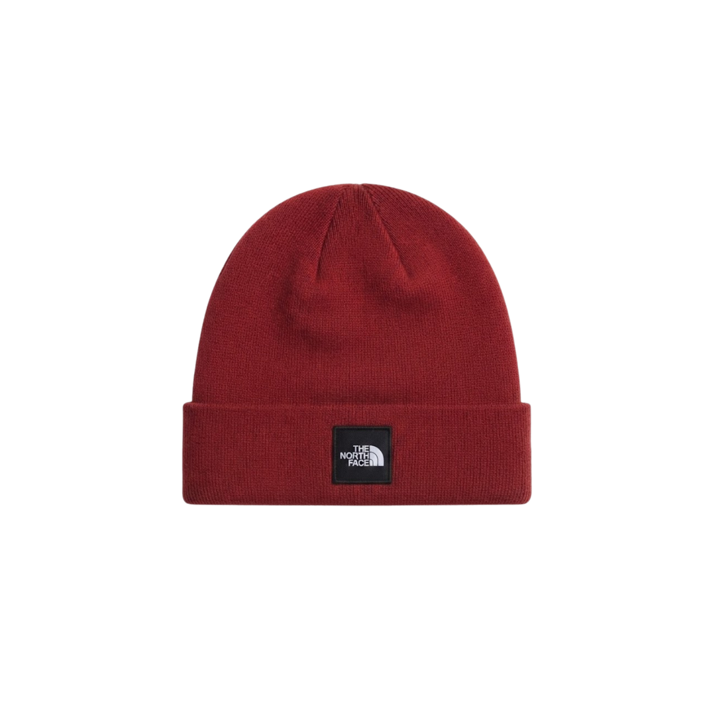 NORTH FACE DOCK WORKER RECYCLED BEANIE ELEVATION RED