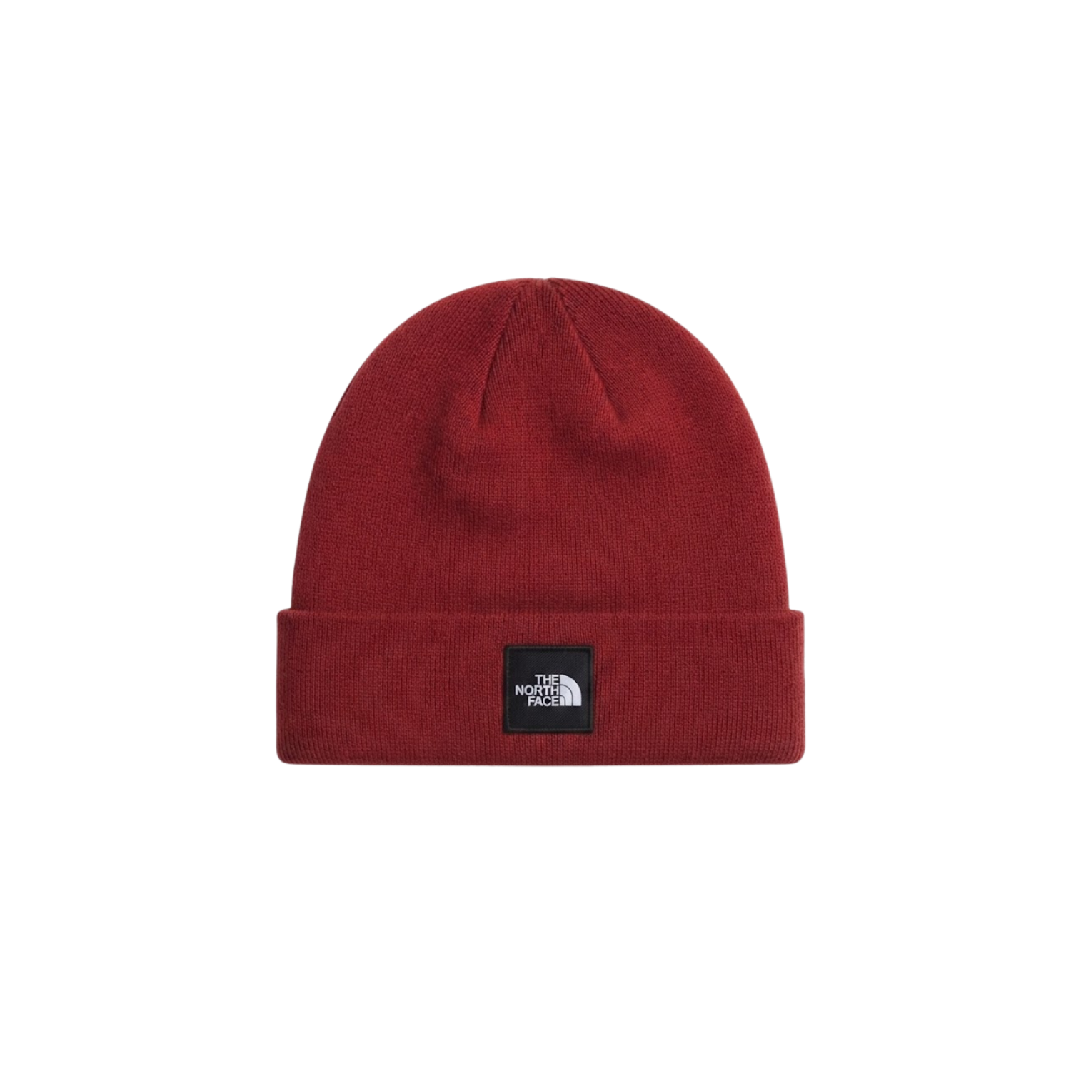 NORTH FACE DOCK WORKER RECYCLED BEANIE ELEVATION RED