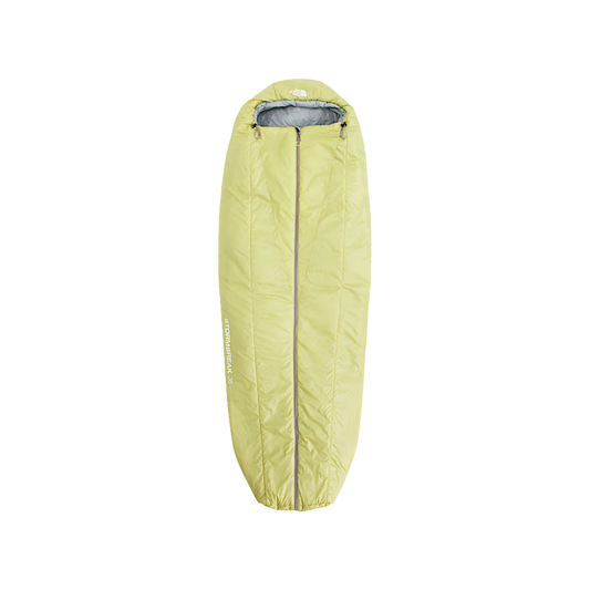 NORTH FACE STORMBREAK 35°F SLEEPING BAG PEAR FROST GRAY