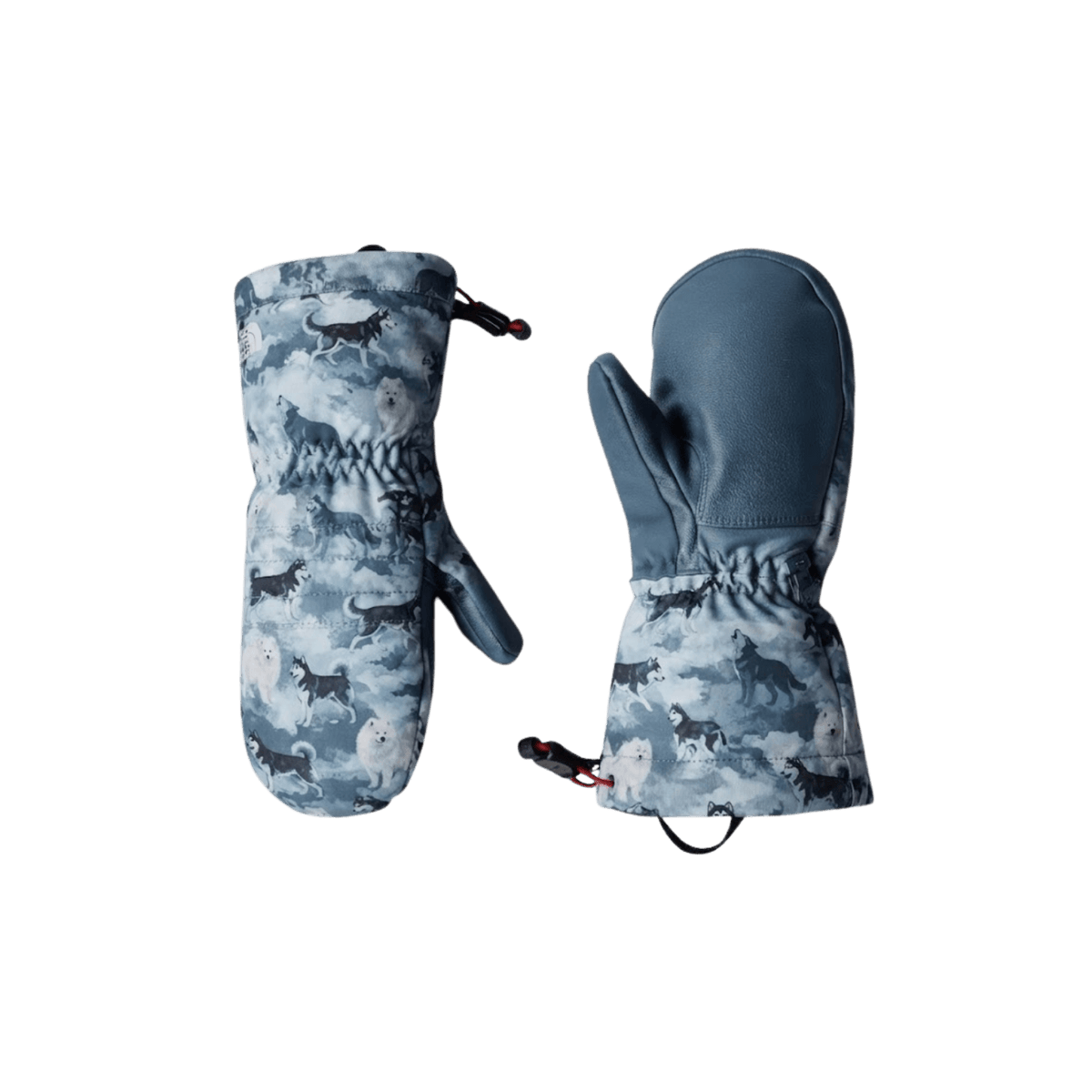 NORTH FACE TODDLER MONTANA MITT POLAR HAZE DOG PRINT