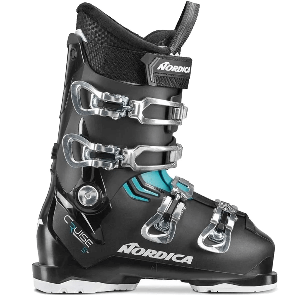 THE CRUISE S - WOMANS SKI BOOT BLACK/WHITE/MAUVE         25/26