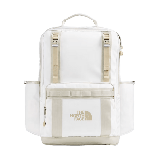 THE NORTH FACE BASE CAMP DAYPACK - WHITE ASH CALACATTA PALE KHAKI - FRONT VIEW