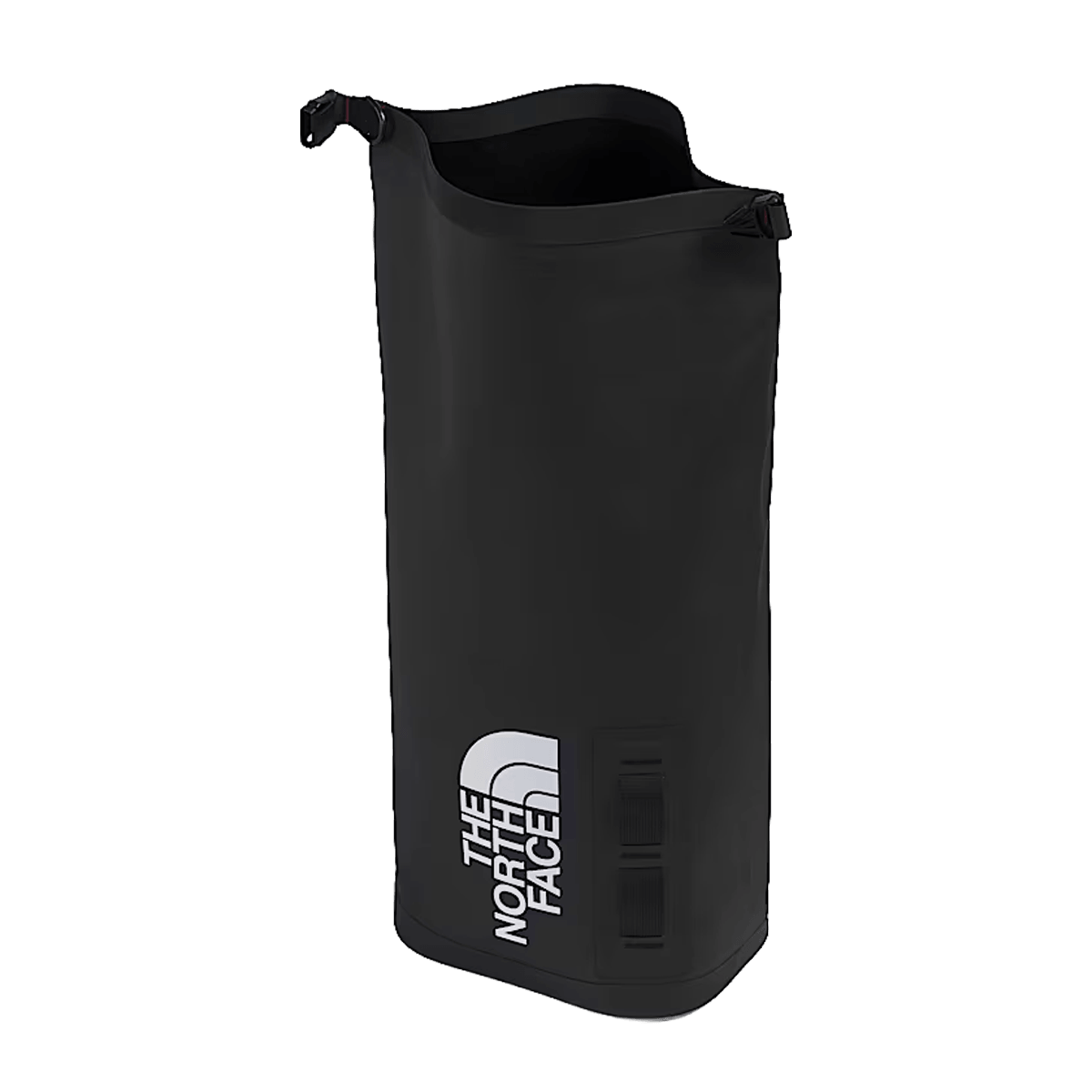 THE NORTH FACE BASE CAMP DRY BAG 12L - TNF BLACK TNF WHITE - UNROLLED VIEW