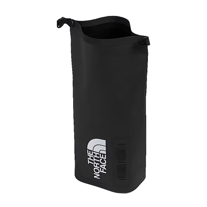 THE NORTH FACE BASE CAMP DRY BAG 12L - TNF BLACK TNF WHITE - UNROLLED VIEW