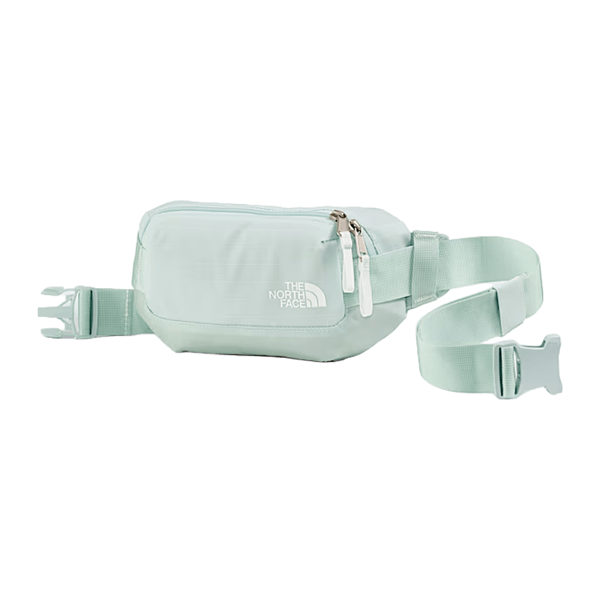 THE NORTH FACE BASE CAMP VOYAGER LUMBAR PACK - OPAL FROST PEARL STONE TNF WHITE