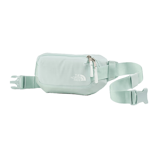 THE NORTH FACE BASE CAMP VOYAGER LUMBAR PACK - OPAL FROST PEARL STONE TNF WHITE