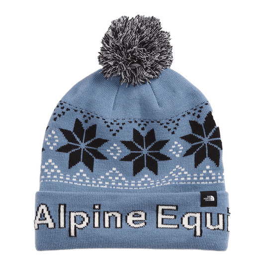 THE NORTH FACE SKI TUKE BEANIE HAT - FOLK BLUE/GARD WHT