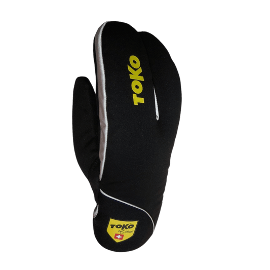 TOKO THERMO SPLIT MITT- BLACK_UPRIGHT ANGLE