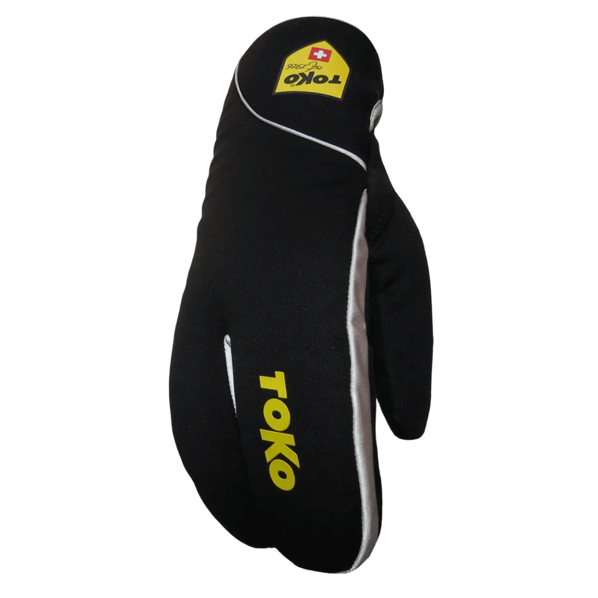 TOKO THERMO SPLIT MITT- BLACK_TOPOWN ANGLE