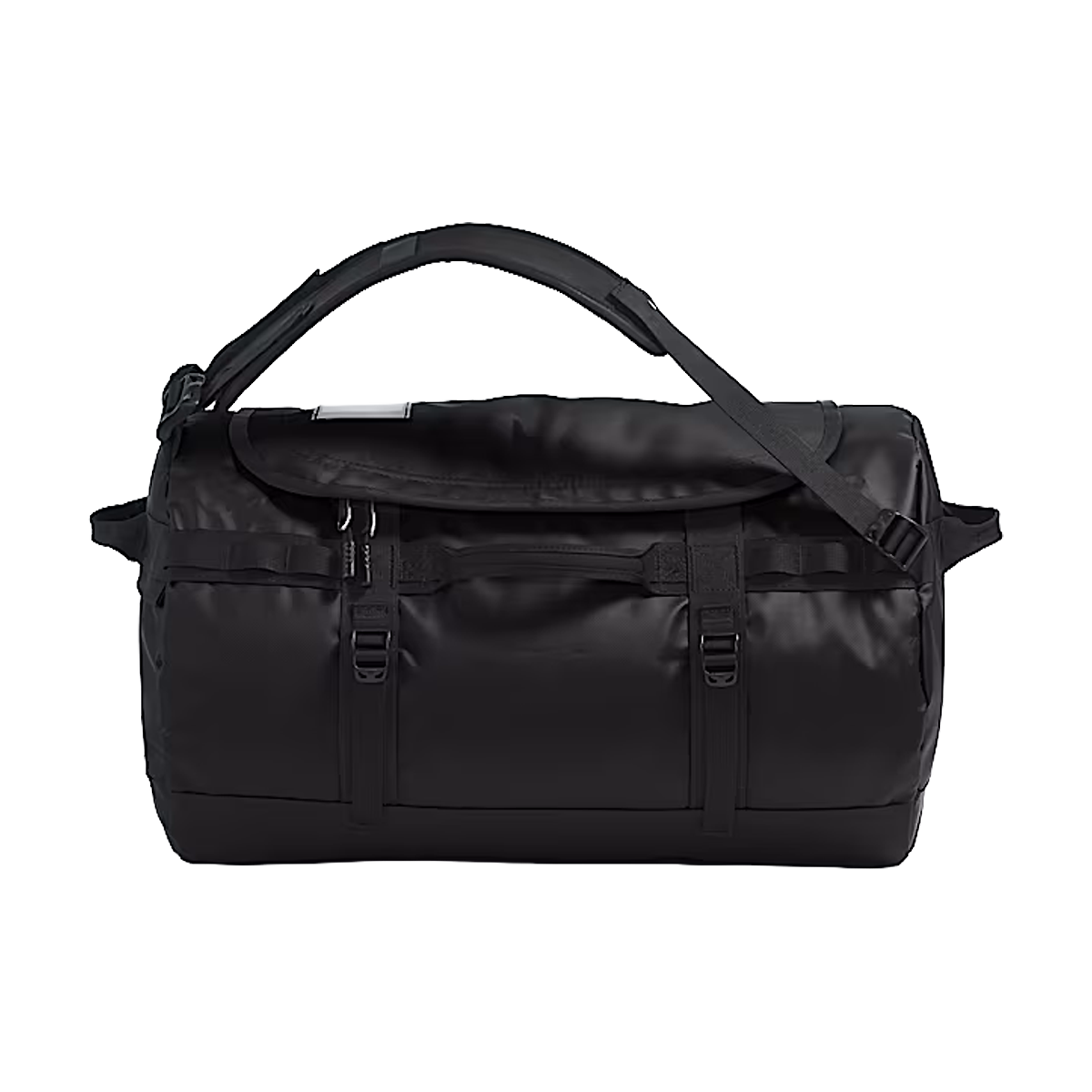 THE NORTHFACE BASE CAMP DUFFEL SM 50L - TNF BLACK TNF WHITE NPF - FRONT VIEW