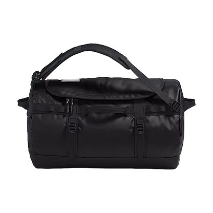 THE NORTHFACE BASE CAMP DUFFEL SM 50L - TNF BLACK TNF WHITE NPF - FRONT VIEW