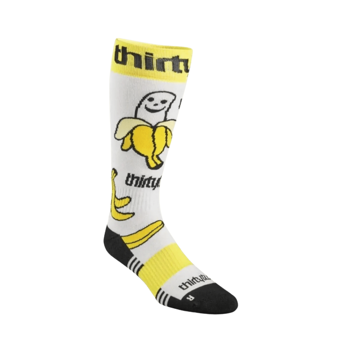 THIRTYTWO OTHERS DOUBLE SOCK YELLOW