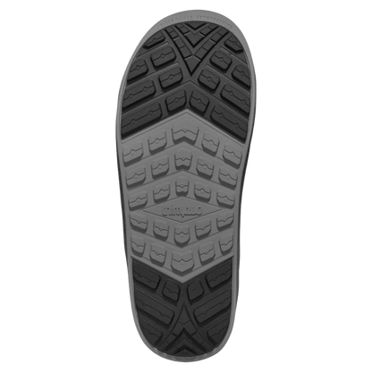 THIRTYTWO MEN'S LASHED DOUBLE BOA SNOWBOARD BOOTS – BLACK/GREY/WHITE_BOTTOM ANGLE