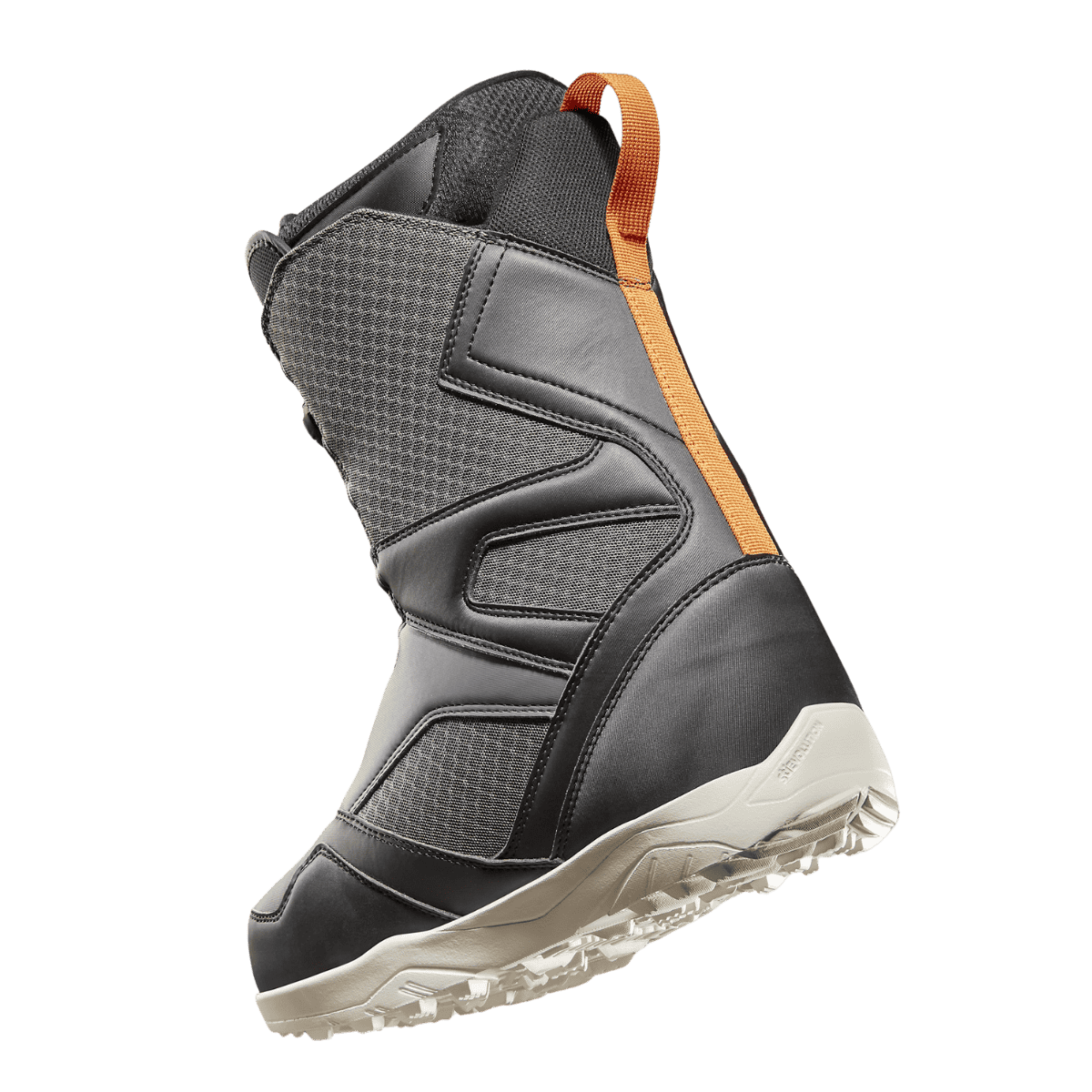 THIRTYTWO STW DOUBLE BOA MEN’S SNOWBOARD BOOTS – BLACK/GREY_BACK ANGLE