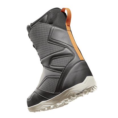THIRTYTWO STW DOUBLE BOA MEN’S SNOWBOARD BOOTS – BLACK/GREY_BACK ANGLE
