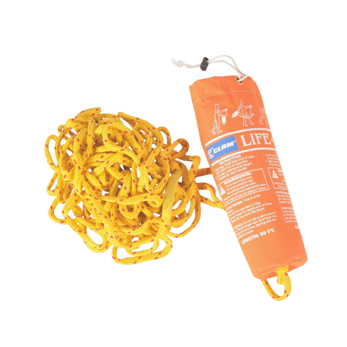 CLAM EMERGENCY THROW ROPE