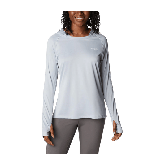 COLUMBIA WOMEN'S TIDAL TEE HTHR HOODIE - CIRRUS GRY HTHR