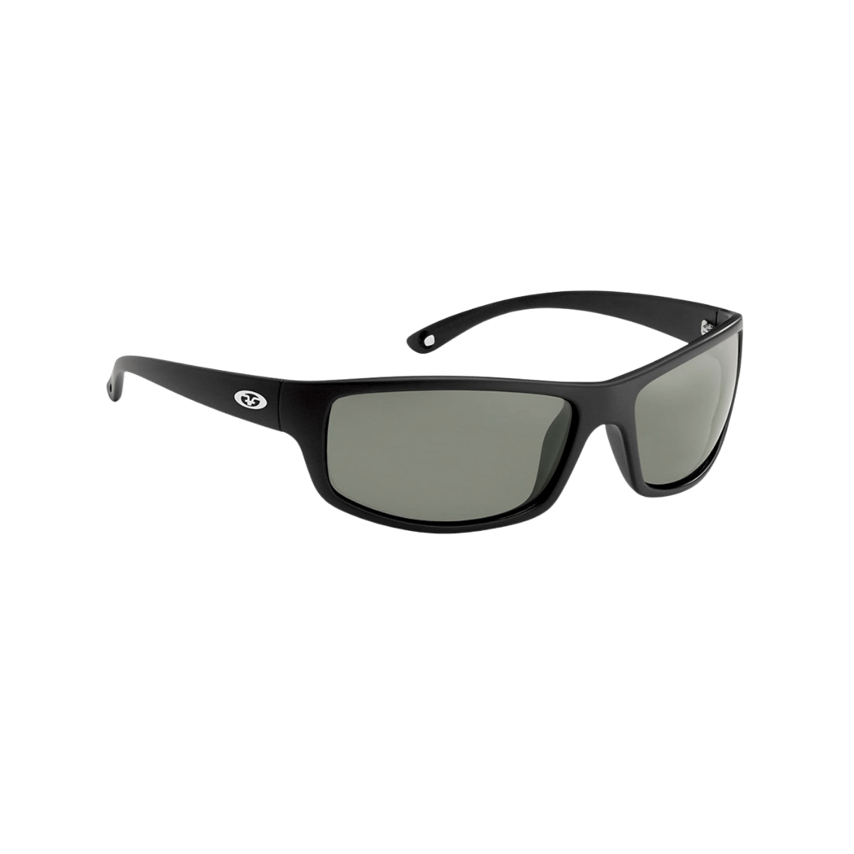 FLYING FISHERMAN SLACK TIDE SUNGLASSES - SMOKE - MATTE BLACK