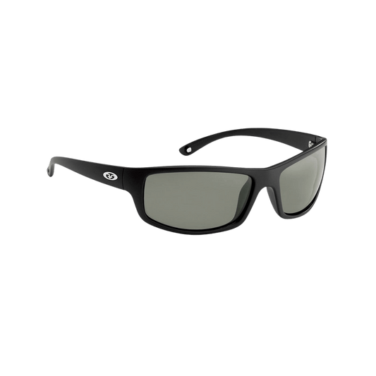 FLYING FISHERMAN SLACK TIDE SUNGLASSES - SMOKE - MATTE BLACK