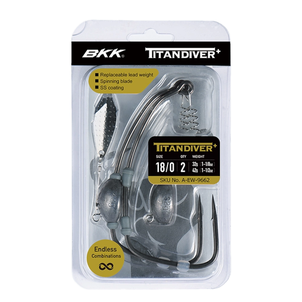 Titan Diver+ BKK Hooks 18/0