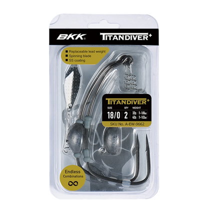 Titan Diver+ BKK Hooks 18/0