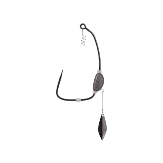 BKK TACKLE TITANDIVER WORM HOOK - BLACK