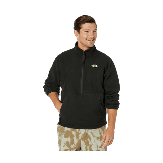 NORTH FACE MEN'S TKA ATTITUDE 1/4 ZIP FLC - TNF BLACK