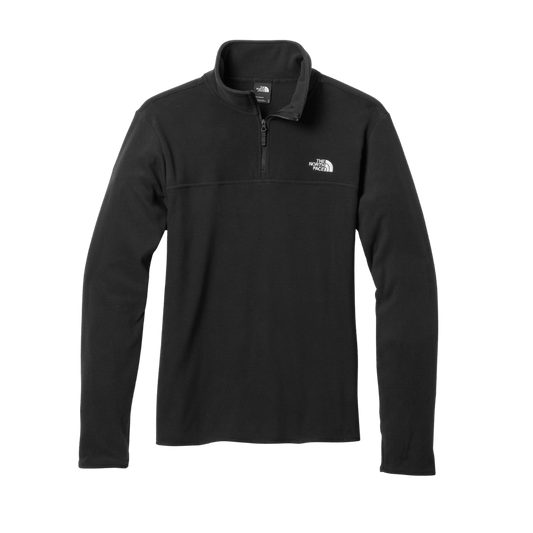 NORTH FACE MEN'S TKA GLACIER 1/4 ZIP - TNF BLACK
