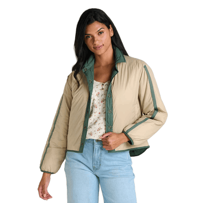TOAD AND CO WOMENS NOMADER REVERSIBLE JACKET