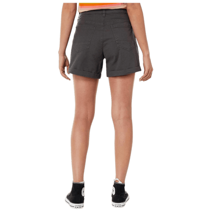TOAD & CO WOMEN’S EARTHWORKS CAMP SHORT 5.5" – SOOT_BACK ANGLE