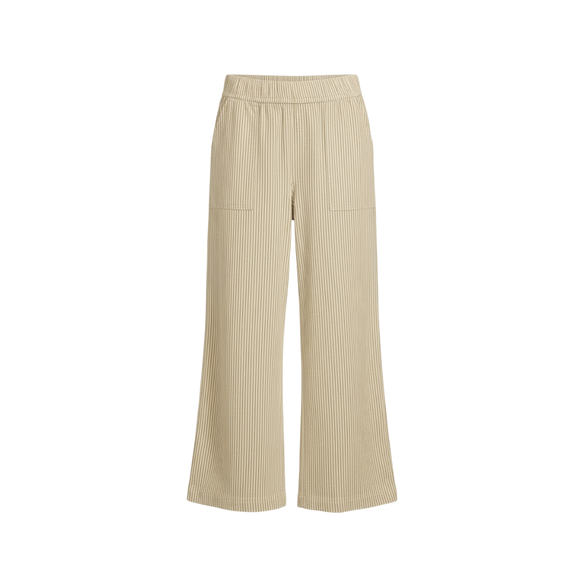TOAD & CO WOMEN'S TAJ HEMP-TENCEL MIDRISE PANTS - BARLEY STRIPE