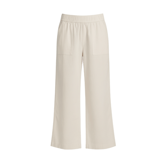 TOAD & CO WOMEN'S TAJ HEMP-TENCEL MIDRISE PANTS - OATMEAL