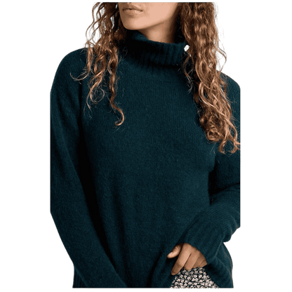 TOAD & CO WOMEN'S TODDY T-NECK SWEATER – CABIN_CLOSER LOOK