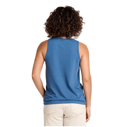 TOAD & CO WOMEN'S PIRU HENLEY TANK TOP – PACIFIC BLUE_BACK ANGLE WW