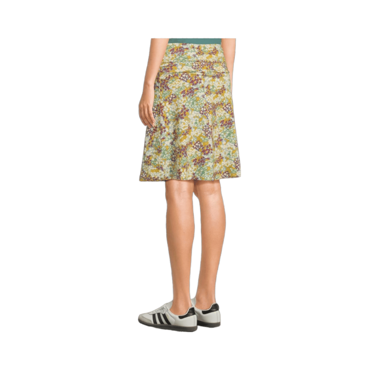 TOAD & CO WOMEN’S CHAKA SKIRT – WILD GINGER MEADOW - SIDE VIEW