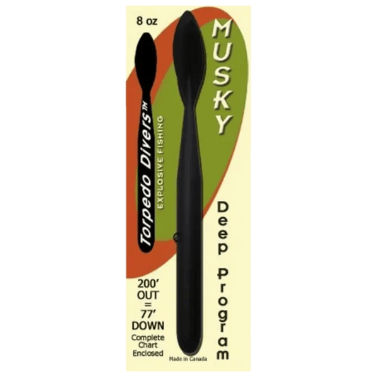 TORPEDO DIVERS DIVER WEIGHT 8OZ - BLACK