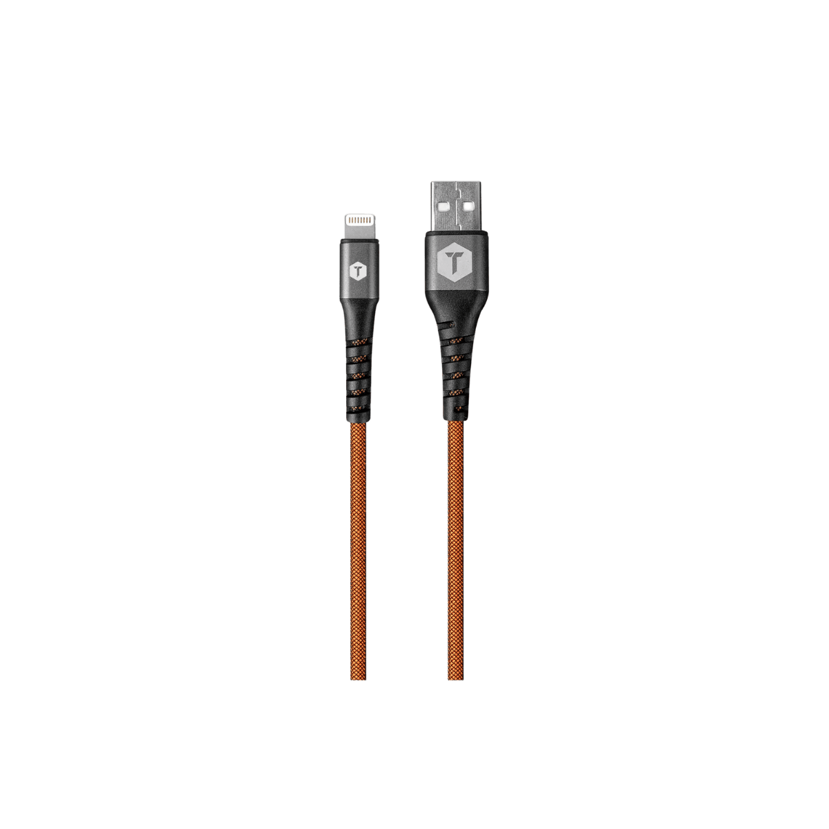 TOUGH TESTED ARMOR WEAVE SLIM TIP USB - 3.5MM AUX 8FT" 