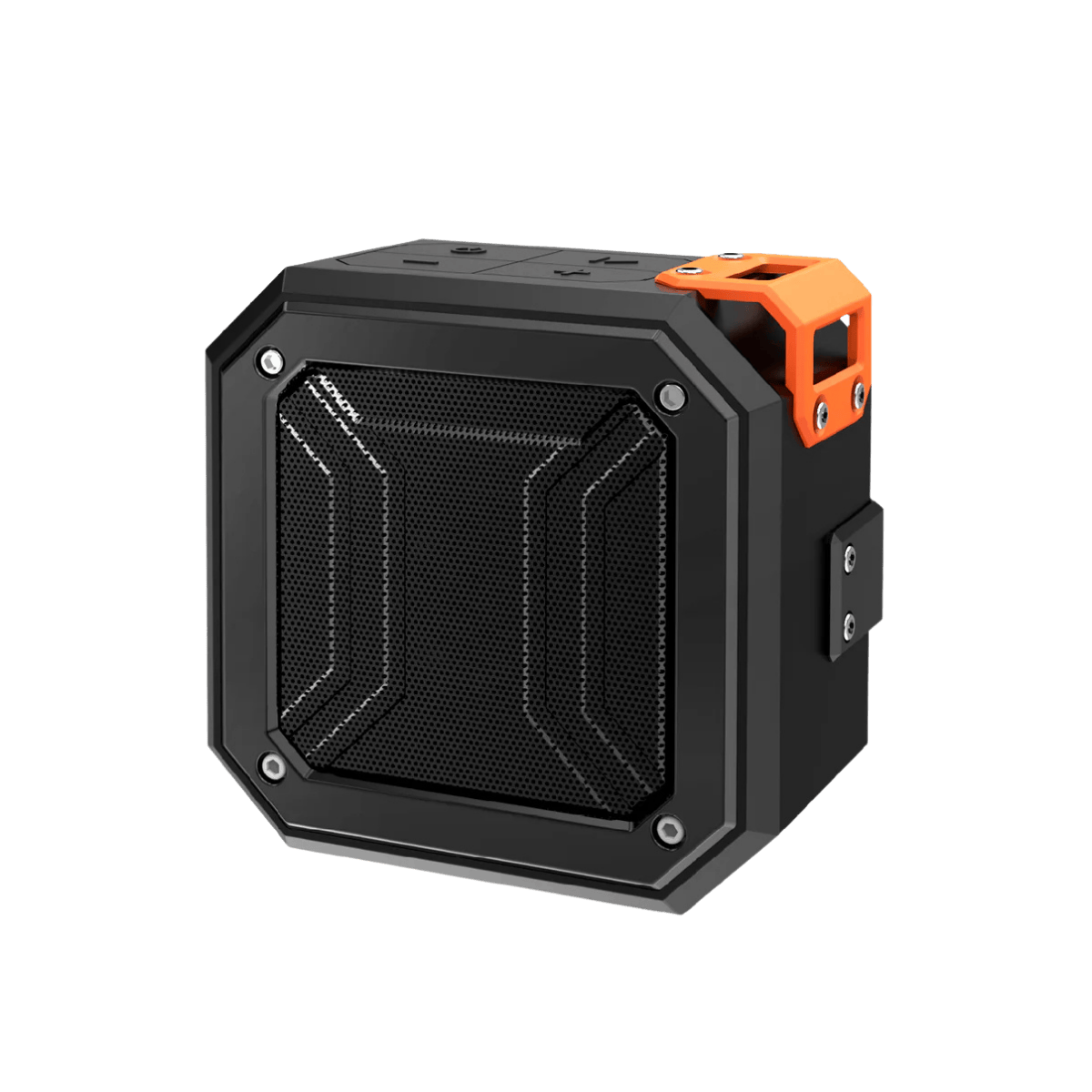 TOUGH TESTED OUTDOOR BLUETOOTH MINI SPEAKER - RIGHT SIDE VIEW