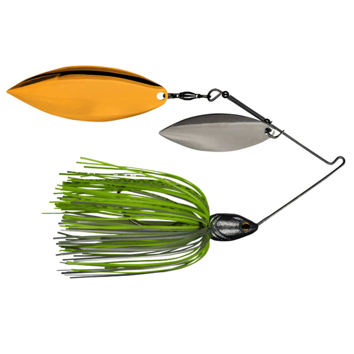 STRIKE KING TOUR GRADE SPINNERBAIT WILLOW 3/4 OZ - CHARTREUSE/WHITE