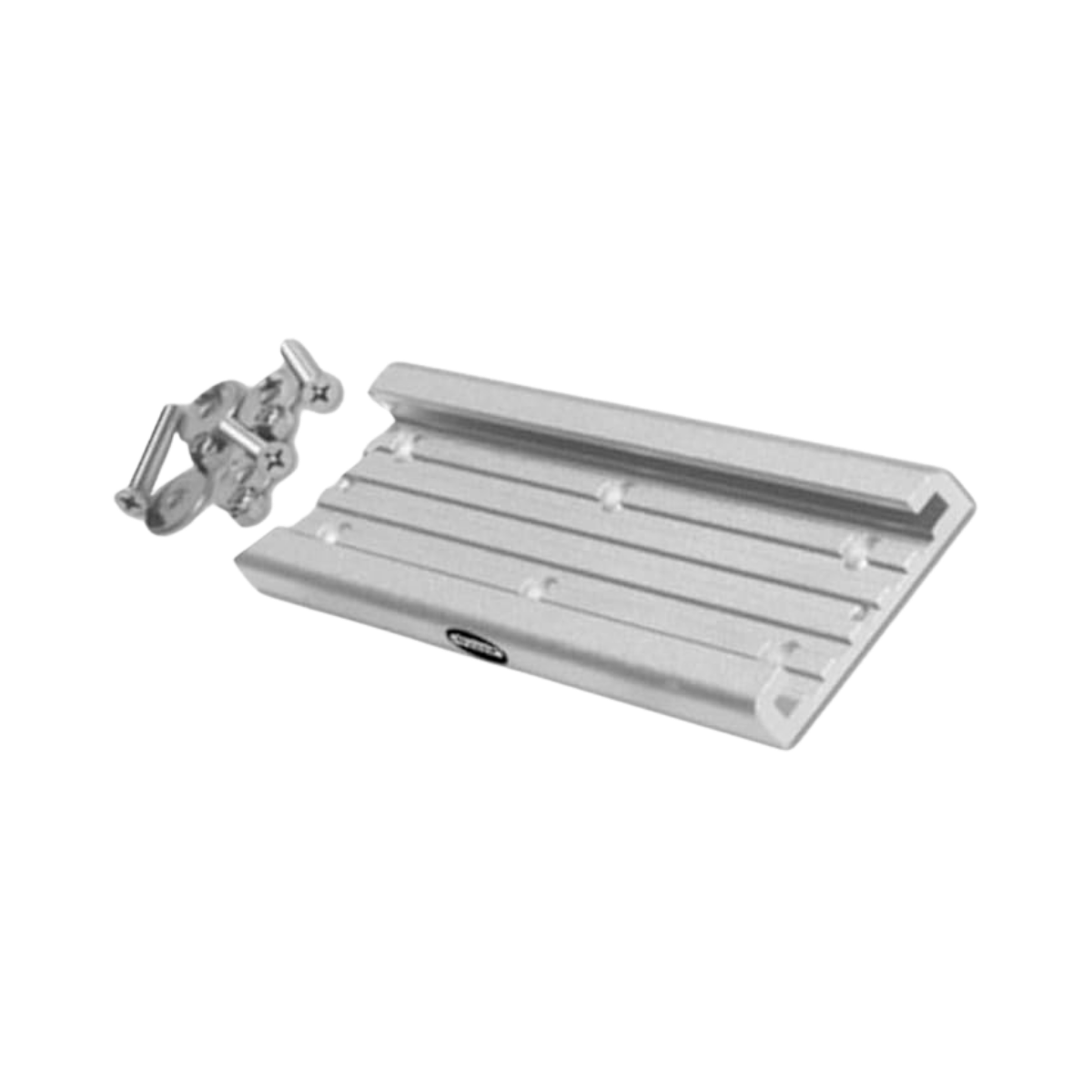 TRAXSTECH 12IN MOUNTING TRACK SILVER
